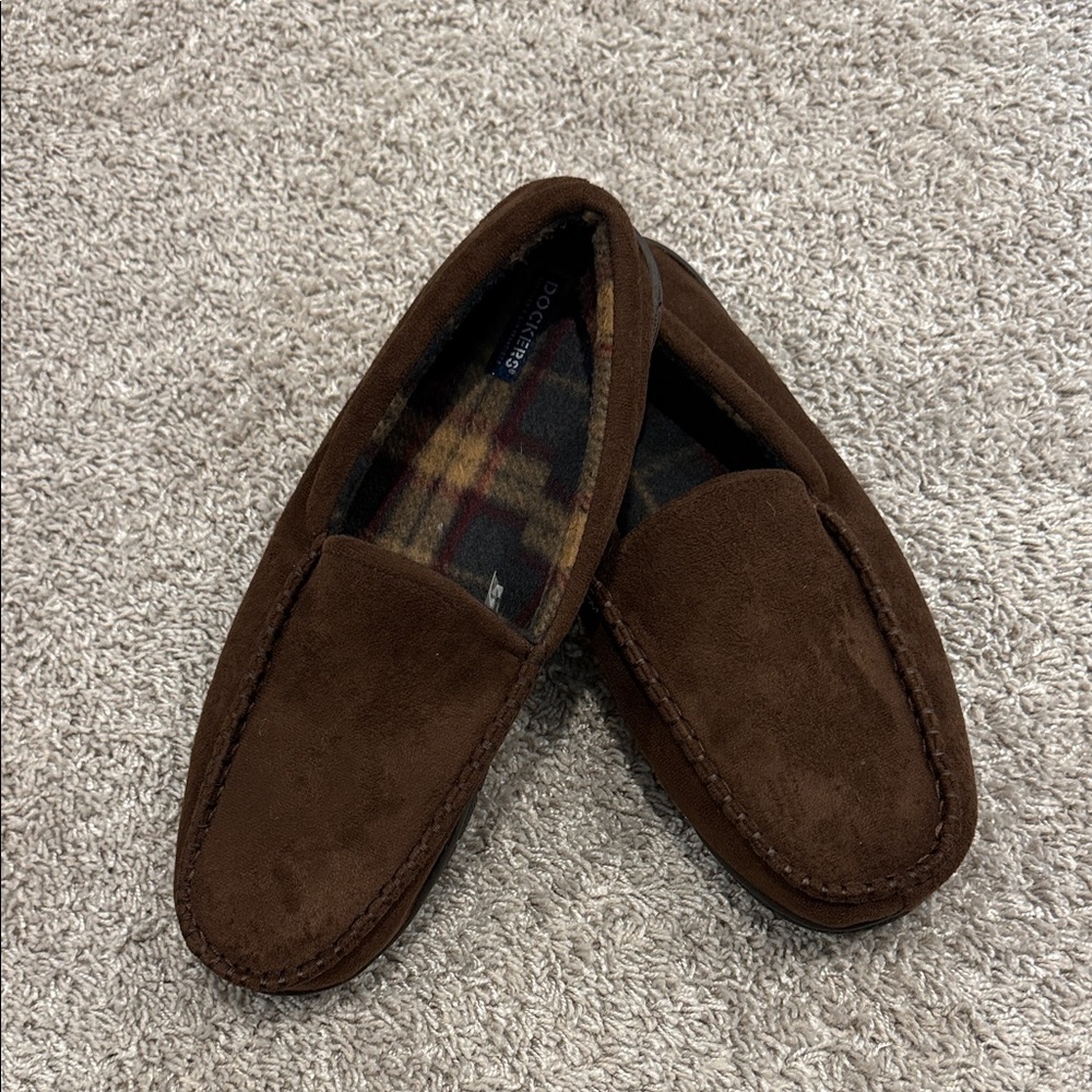 Dockers Men's Rich Brown Suede Loafers - Picture 7 of 8